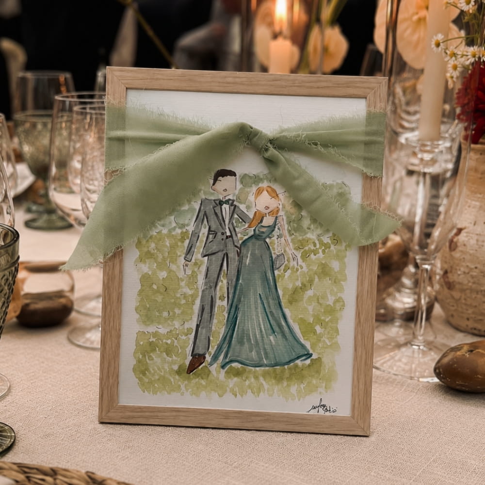 Ilustraciones Personalizadas para Bodas LAUGRAU STUDIO 4